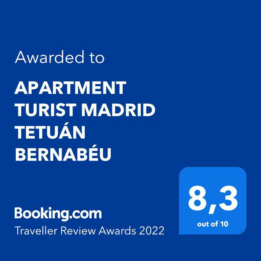 Apartment Turist Madrid Tetuán Bernabéu Exterior foto